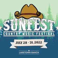 Sunfest Country Music Festival, 2022