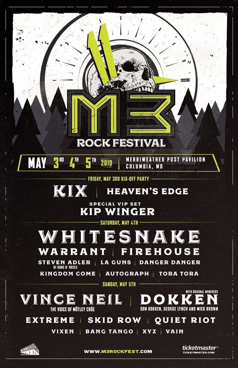 M3 Rock Festival, 2019