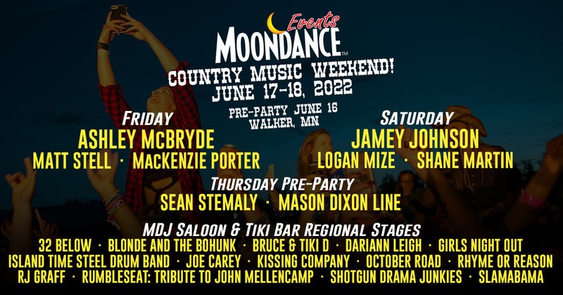 Moondance Jammin Country Fest, 2022